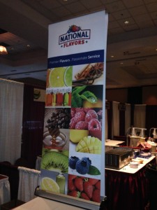 National Flavors booth