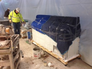 Ready and Waiting for the Mill work to be delivered Friday.  Hold tight it's going to look beautiful when finished