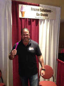 What a great fun company... Frozen Solutions and Go-Divide ...love those colorful spoons!