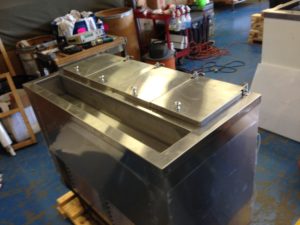 Designed for Freddy's Frozen Custard by C. Nelson Mfg., CO.